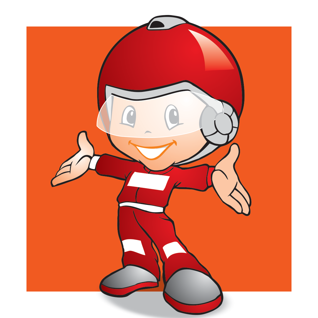 Mascote piloto desenvolvido pela RD